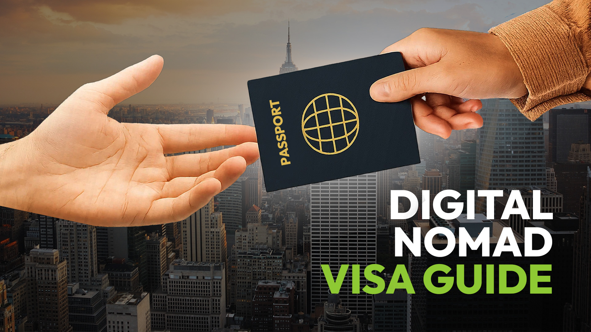 Zeeshan Usmani explaining the Digital Nomad Visa guide, focusing on smart planning, global mobility, and remote work opportunities