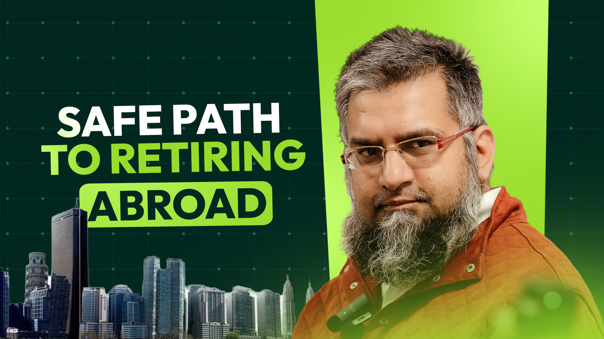 Zeeshan Usmani explaining retirement visa pathways and long-term international living strategies