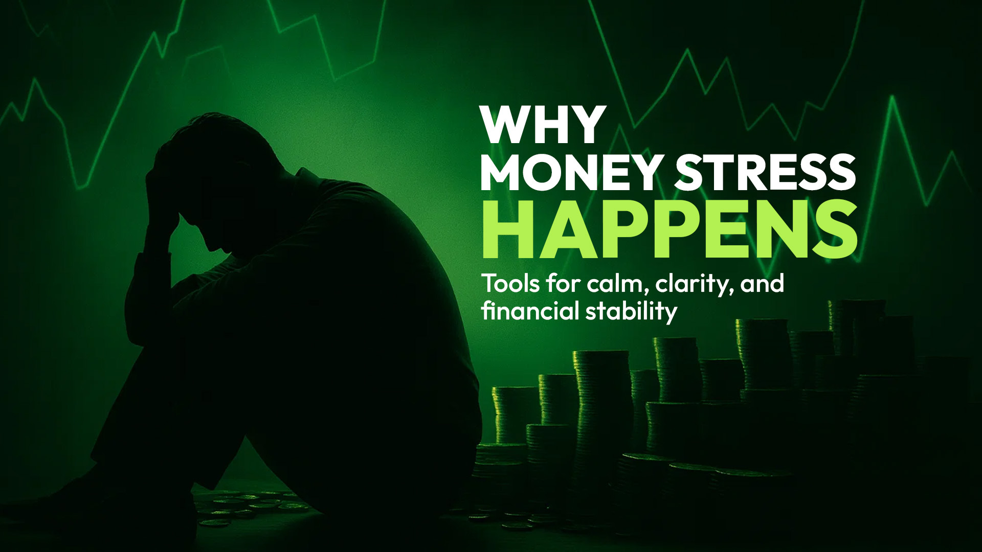 Zeeshan Usmani explaining the causes of financial stress and practical habits to reduce it