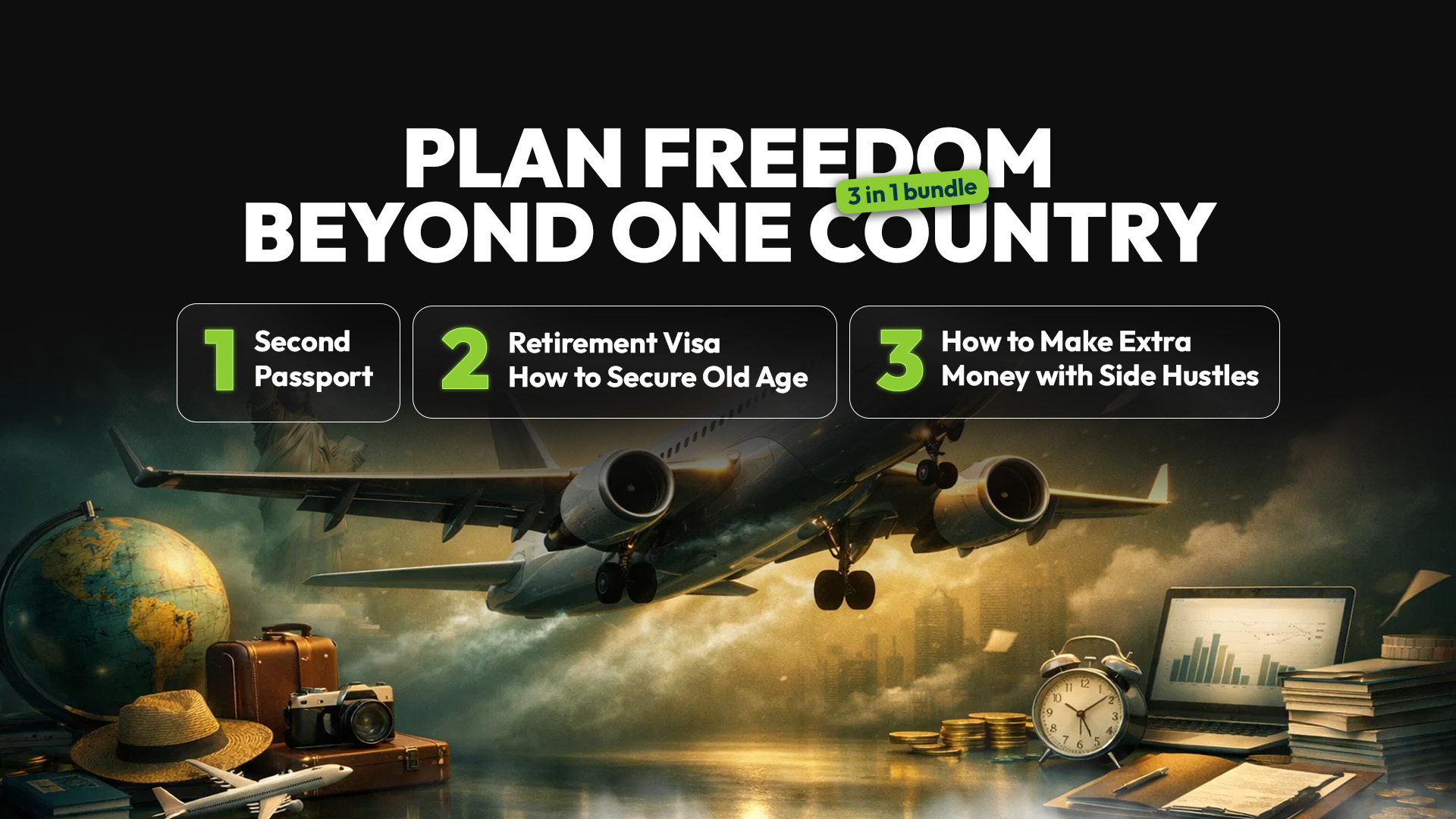 Zeeshan Usmani’s Global Mobility and Life Design bundle exploring global opportunities, skills, and long-term life planning